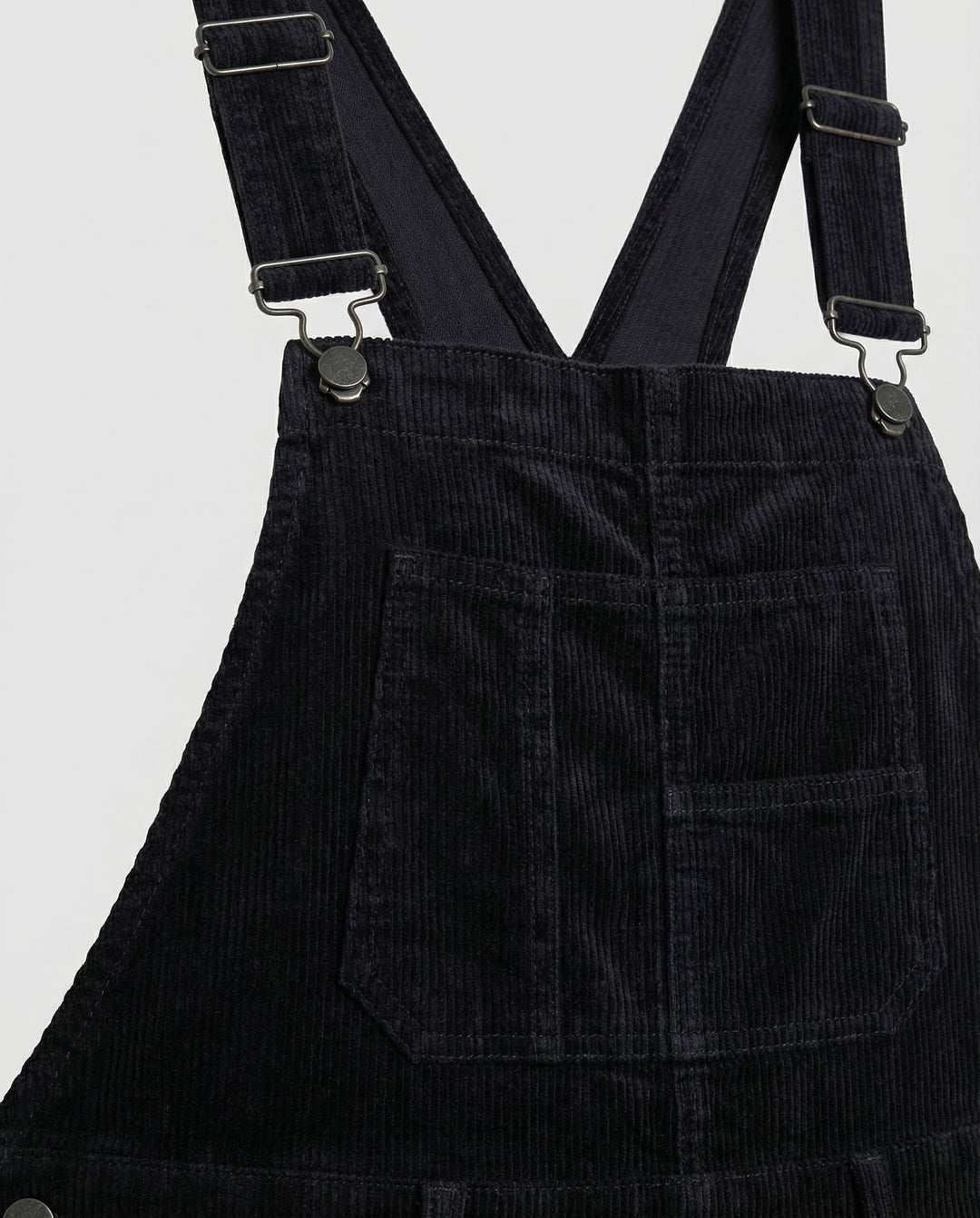 R&B | Schwarz Latzhose Damen Lässig