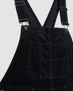 R&B | Schwarz Latzhose Damen Lässig