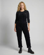 R&B | Schwarz Latzhose Damen Lässig