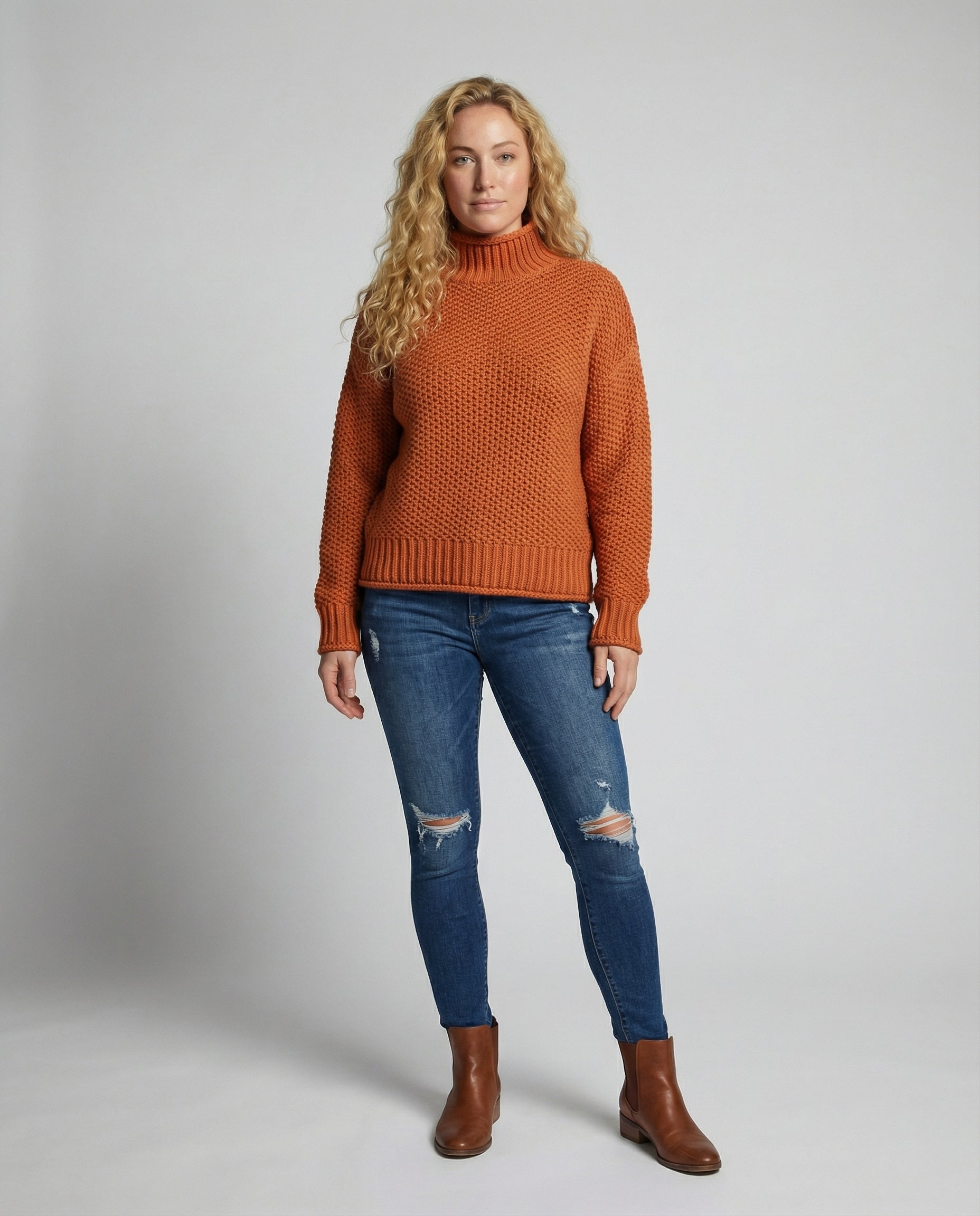 Eleganter Strickpullover