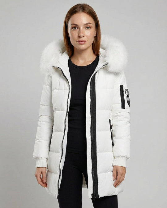 Winddichter Damen Puffermantel Warm | R&B