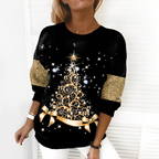 R&B | Weihnachts-Pullover mit Tannenbaum