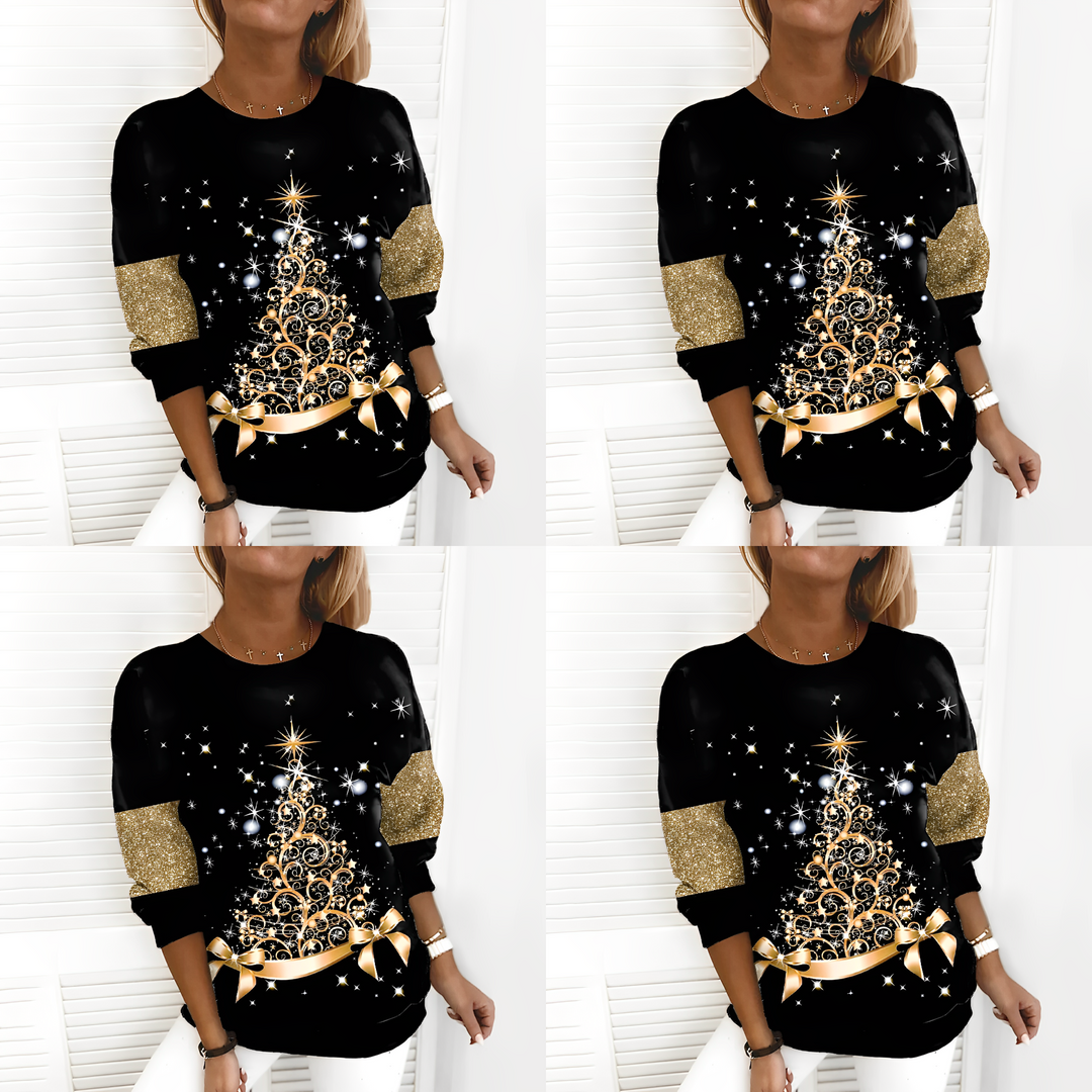 R&B | Weihnachts-Pullover mit Tannenbaum