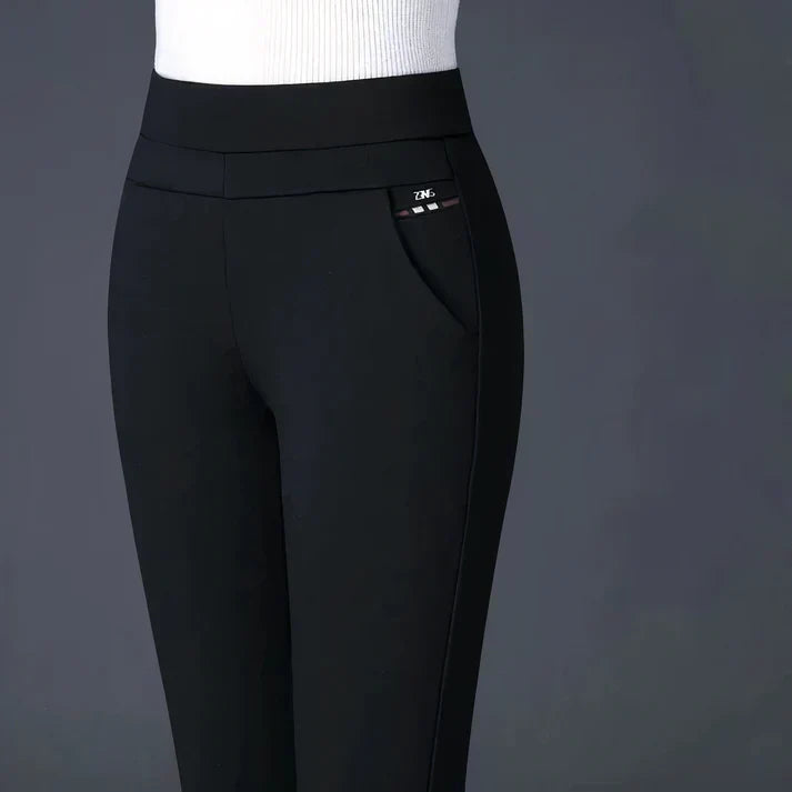 R&B | Moderne Schwarze Hose mit Stretch für Damen