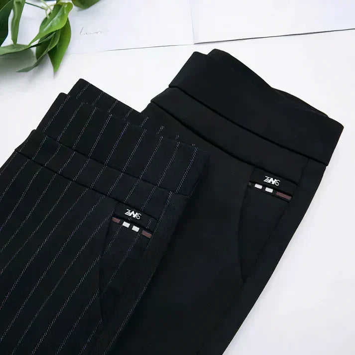 R&B | Moderne Schwarze Hose mit Stretch für Damen