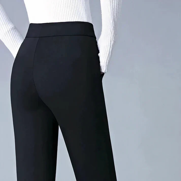 R&B | Moderne Schwarze Hose mit Stretch für Damen