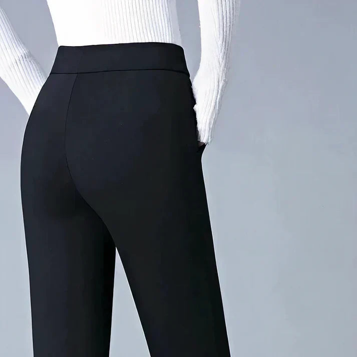 R&B | Moderne Schwarze Hose mit Stretch für Damen