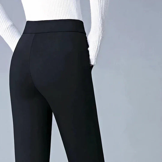 R&B | Moderne Schwarze Hose mit Stretch für Damen
