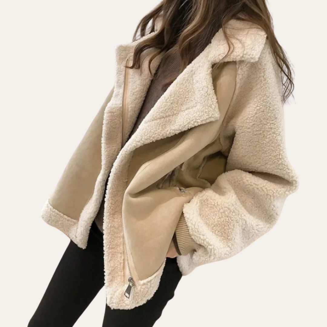 R&B | Trendig Wildlederjacke für Frauen