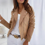 R&B | Wildleder Bikerjacke