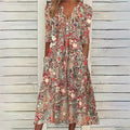 blumen-midikleid | hannah