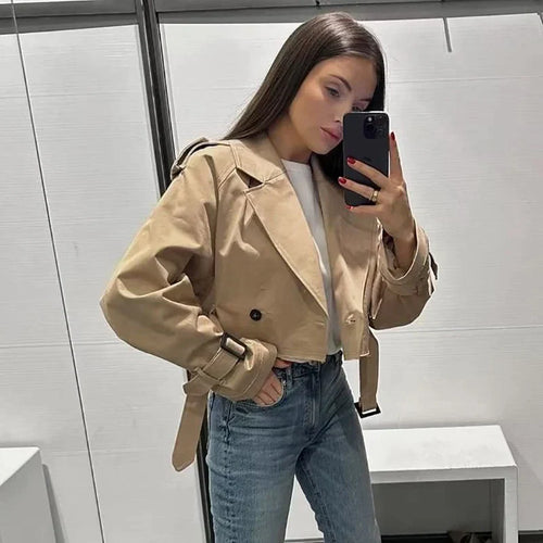 R&B | Kurzer Trenchcoat