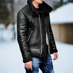 Gefütterte Winter jacke für Herren