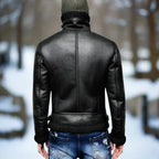Gefütterte Winter jacke für Herren