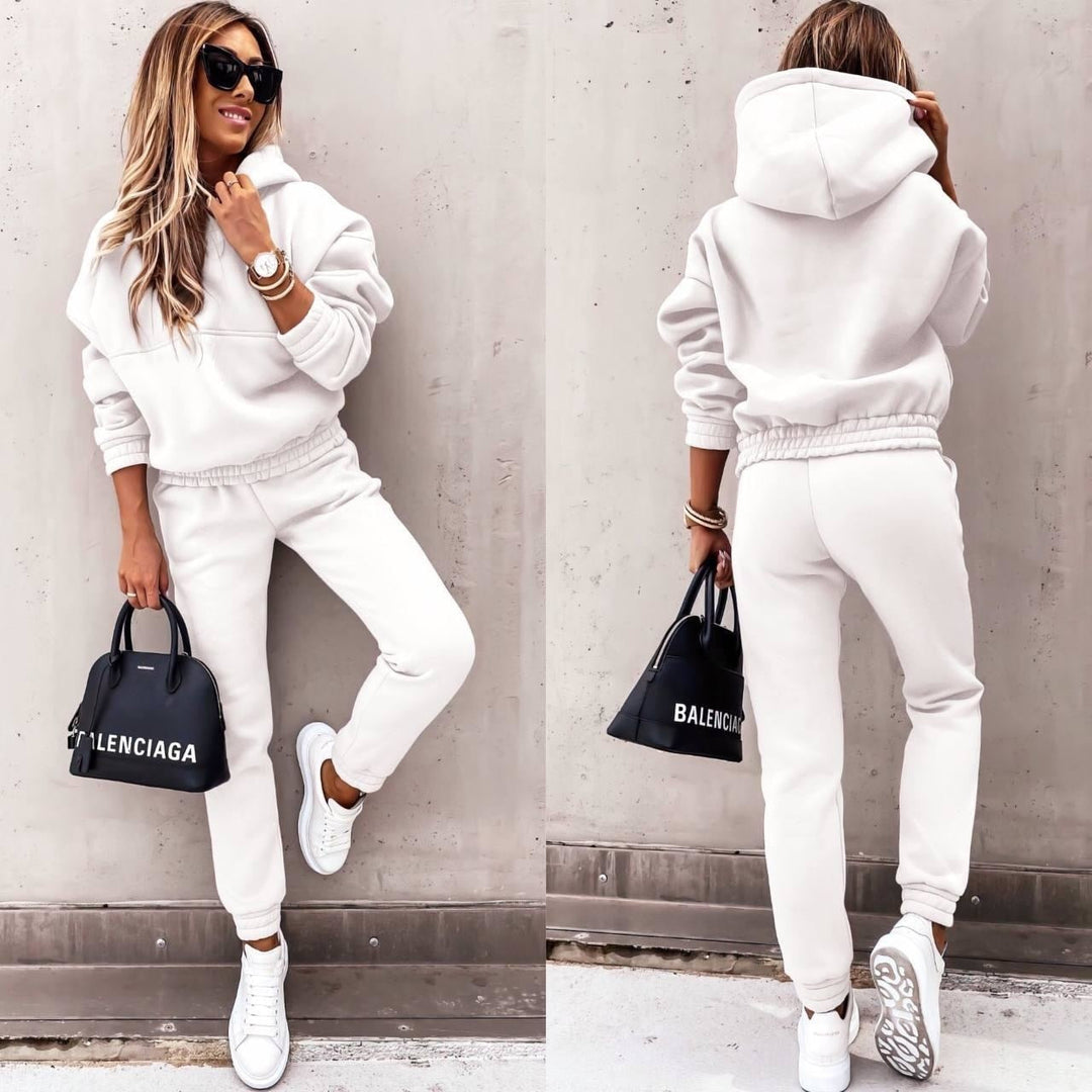 R&B | Set - Bequemer Damen Jogginganzug mit Kapuze