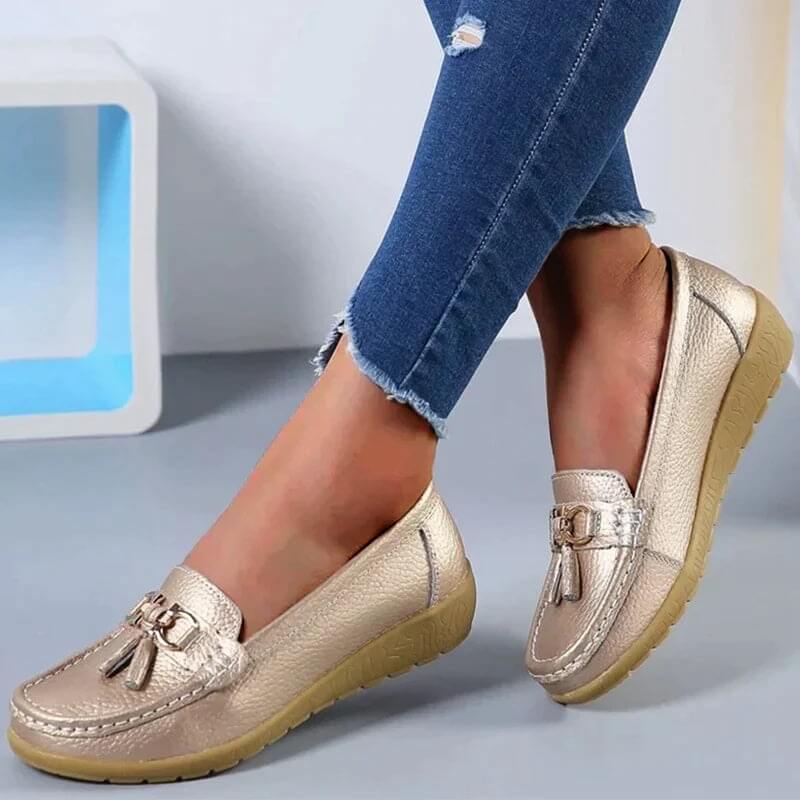 Orthopädische Lederhalbschuhe R&B
