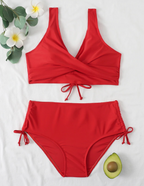 R&B | Bescheidener Bikini mit Hoher Taille