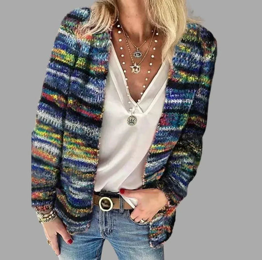 R&B | Stilvolle und farbenfrohe Strickjacke für Damen