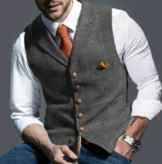 R&B | Elegantes Weste für Männer, Vielseitig & Modern
