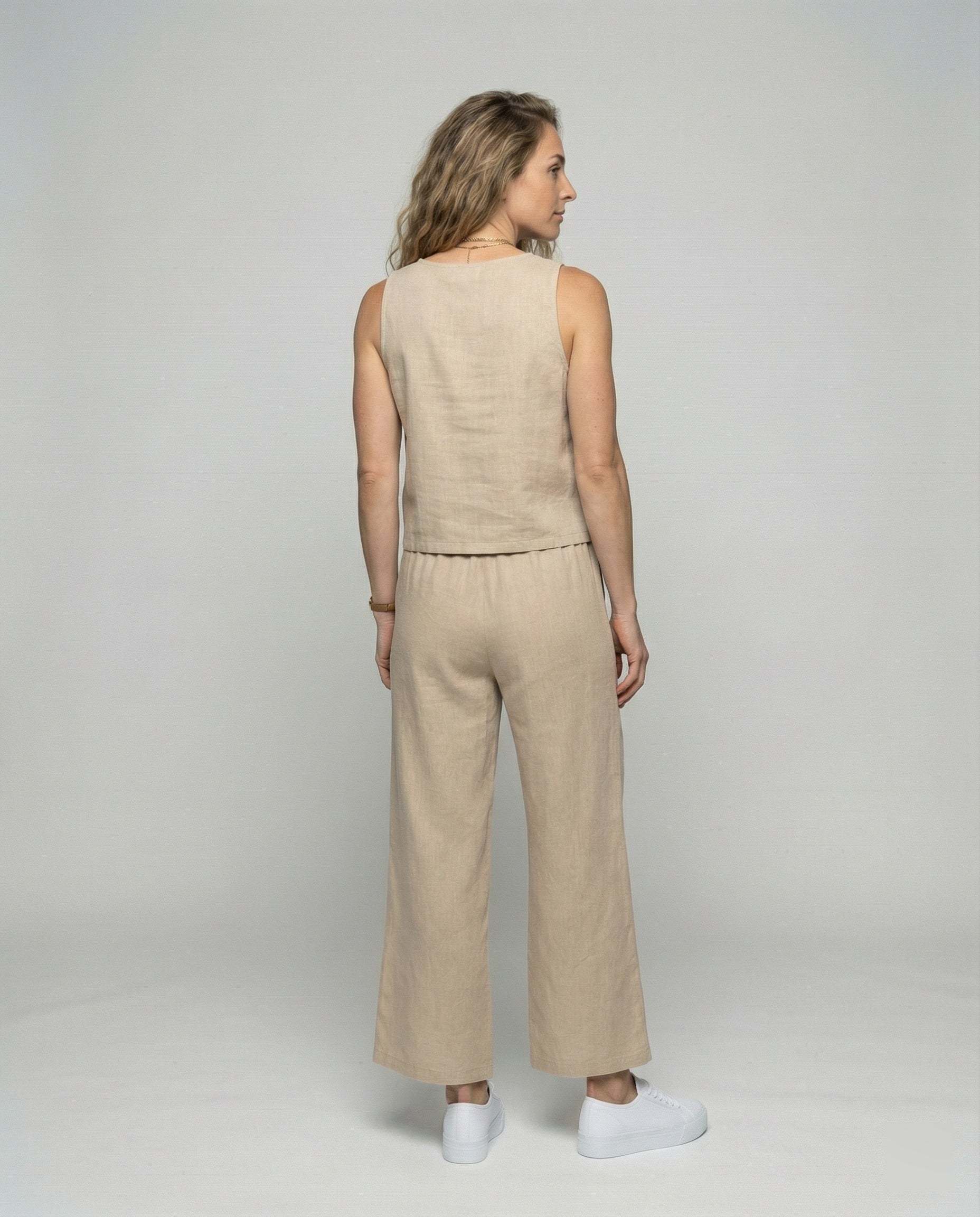 R&B | Stylisches und Zweiteiliges Leinen Set