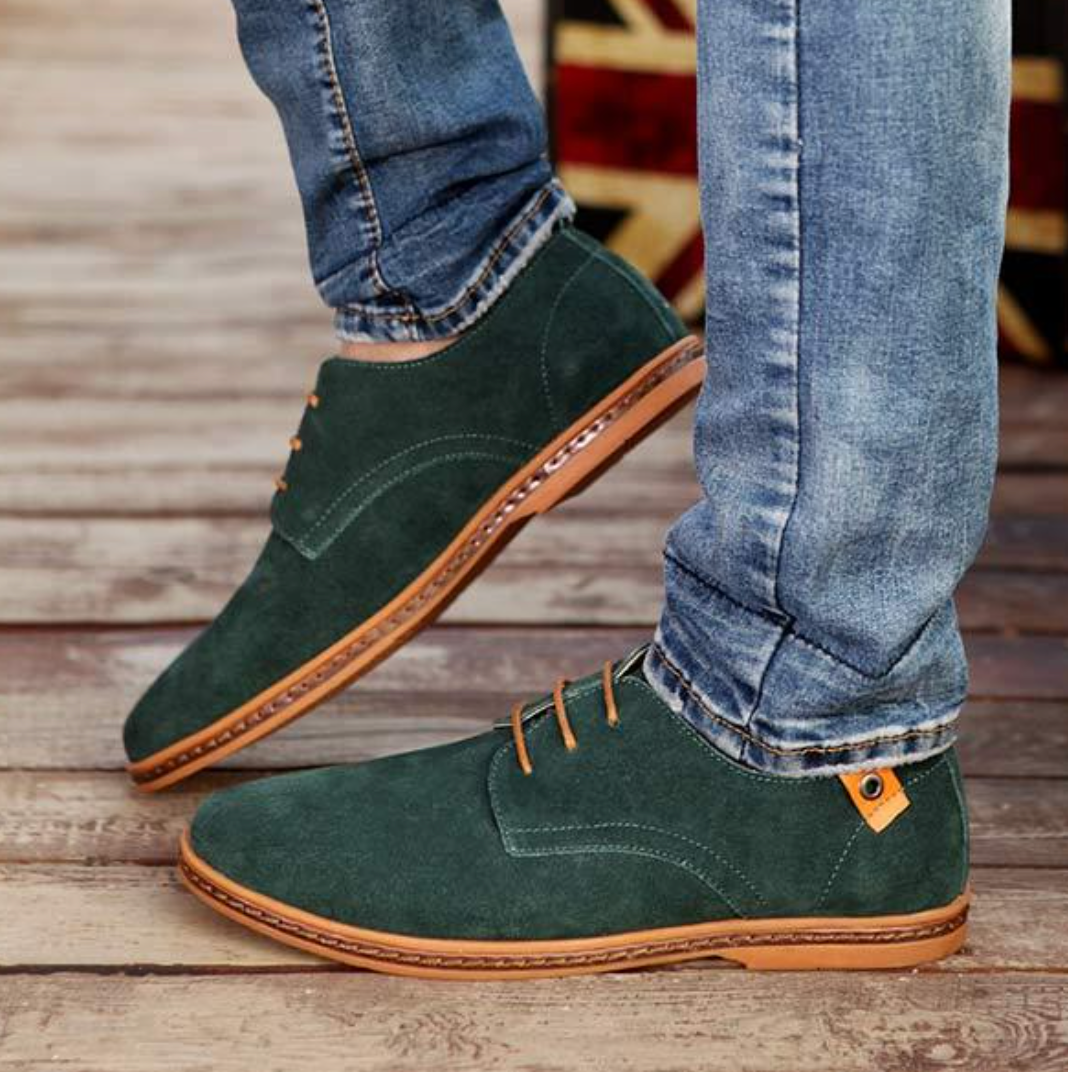 Elegante Schuhe aus Wildleder für Männer R&B