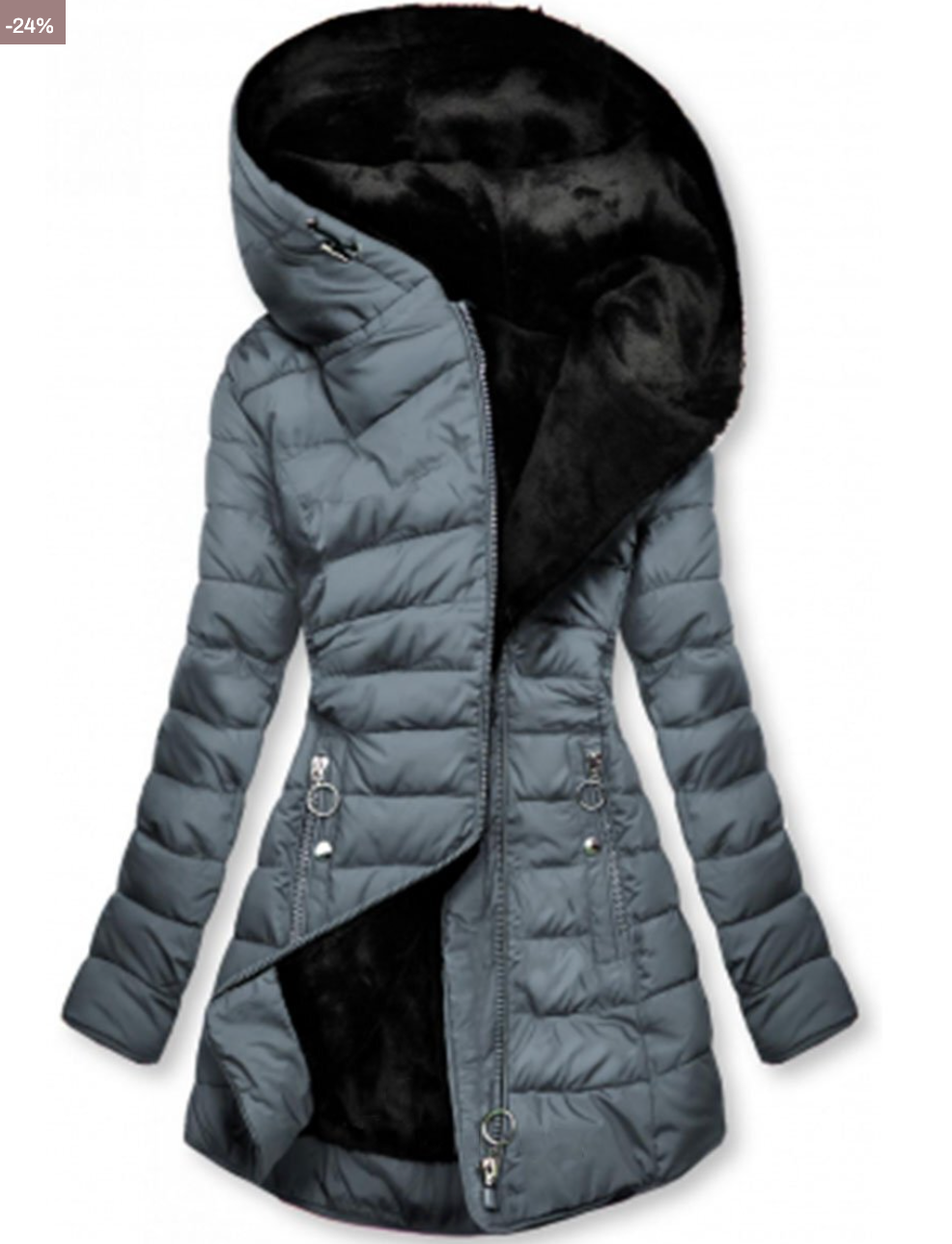 R&B | Steppjacke mit Warmem Fleece-Futter