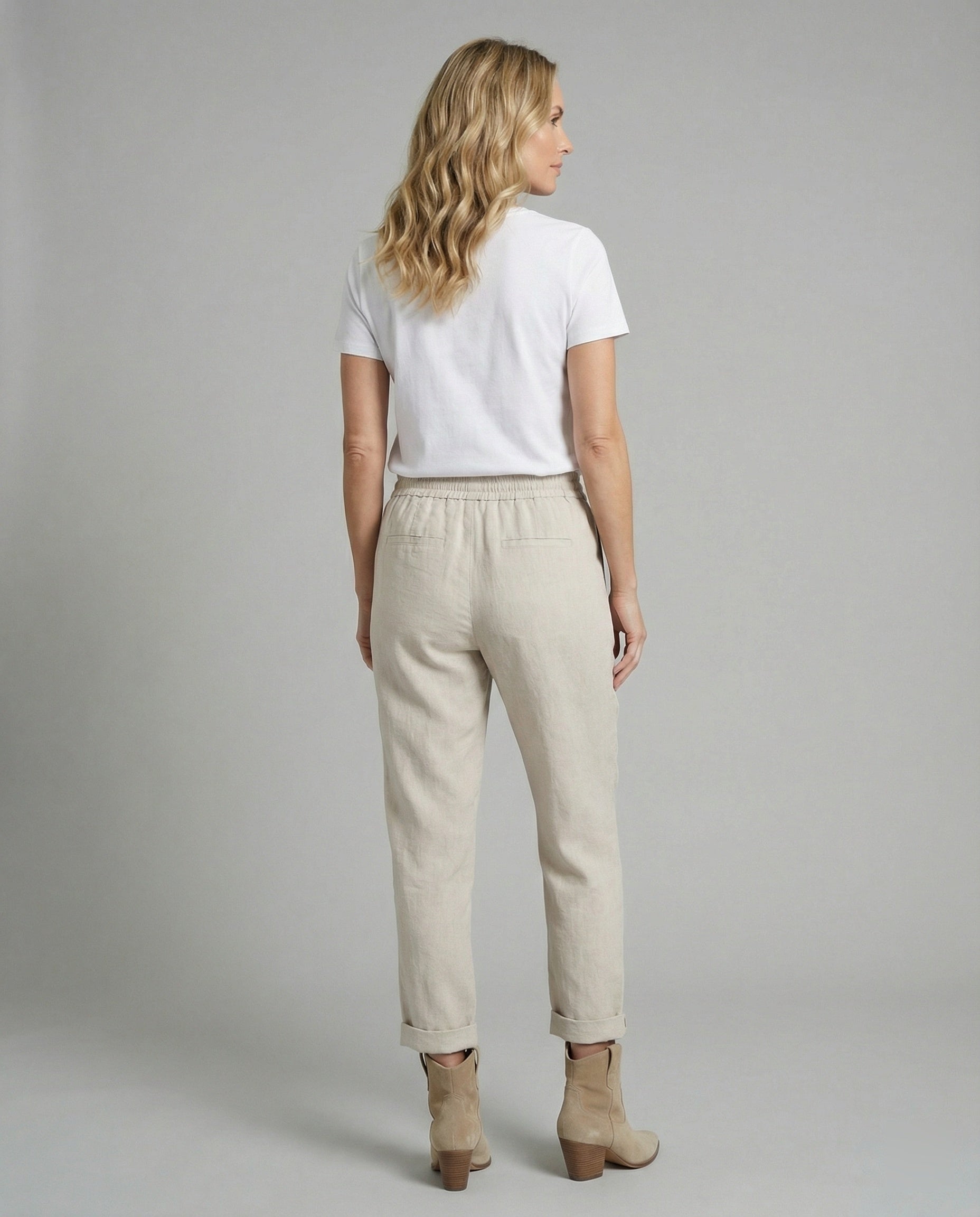 R&B | Lässige und Stylische Leinen Hose