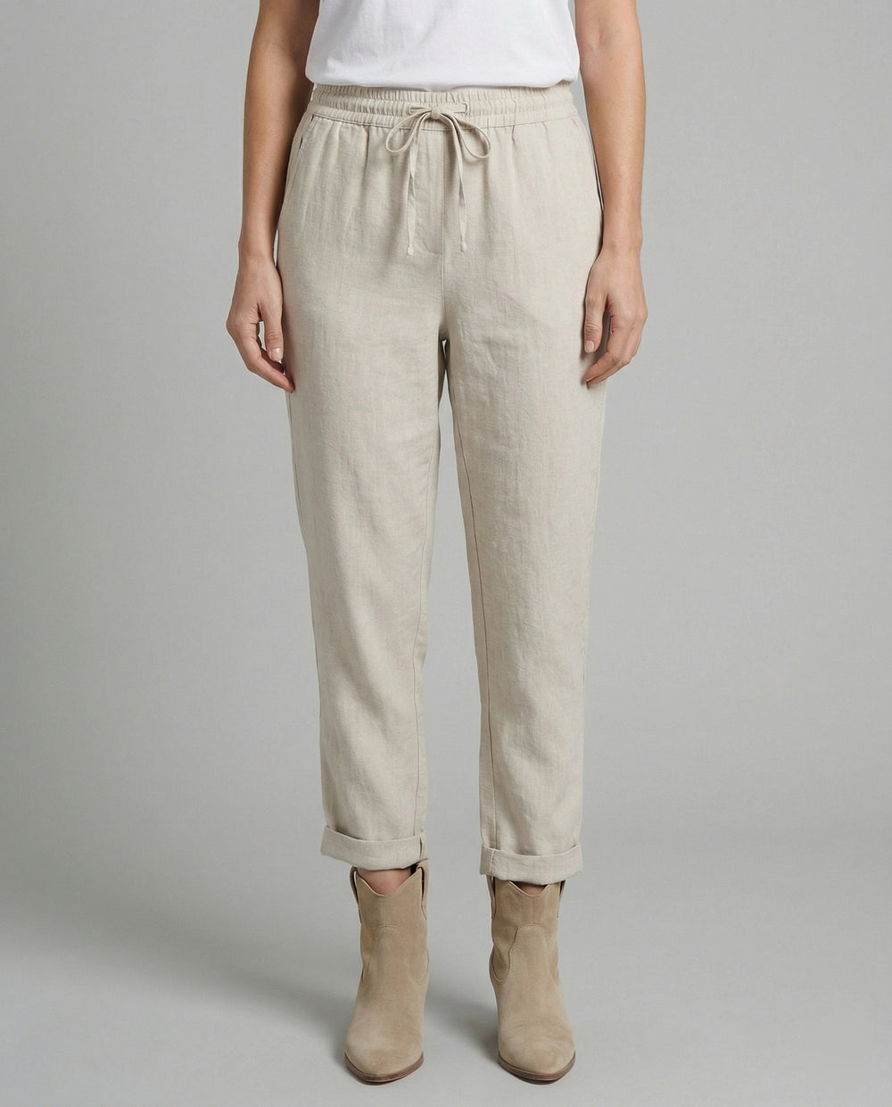 R&B | Lässige und Stylische Leinen Hose