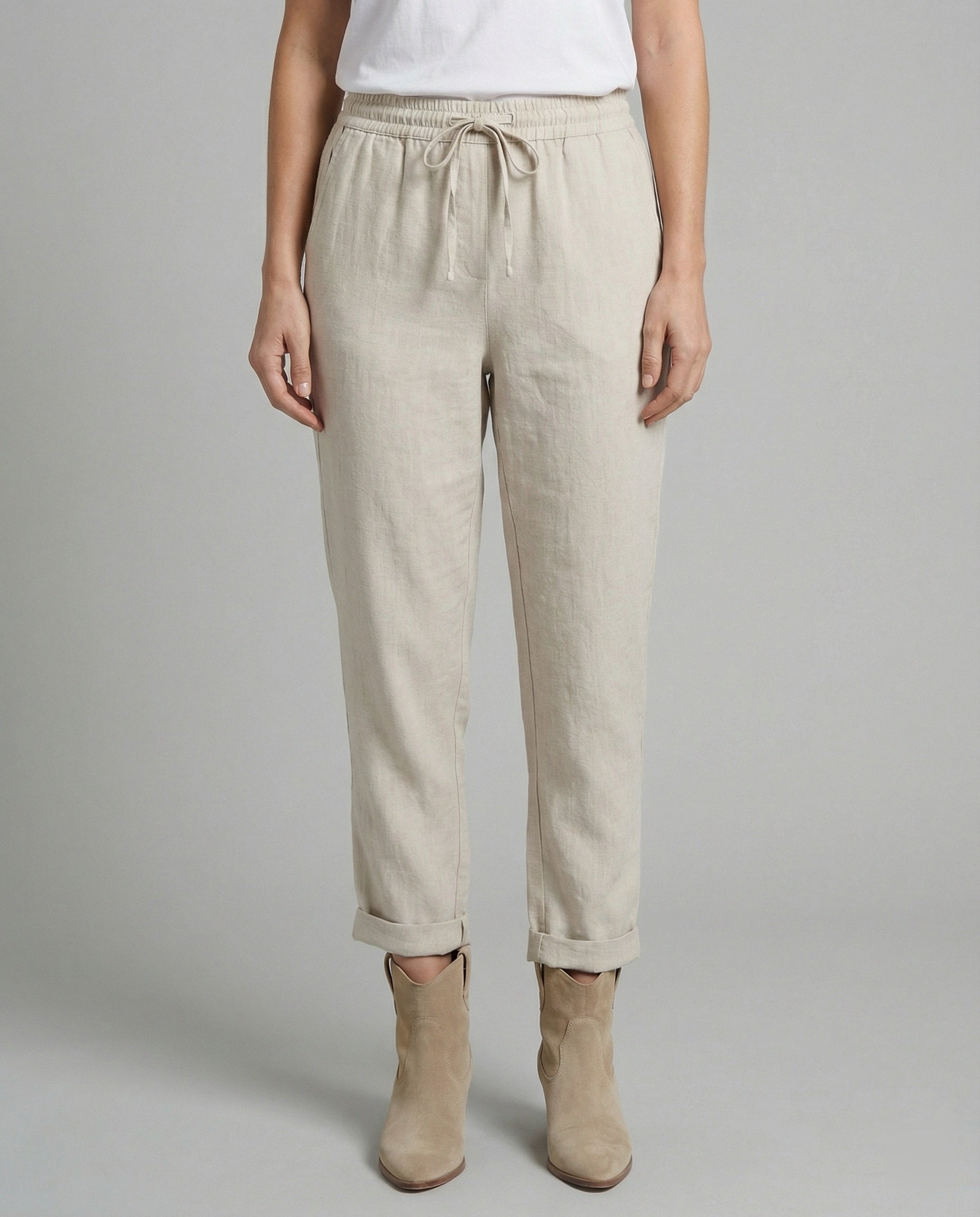 R&B | Lässige und Stylische Leinen Hose