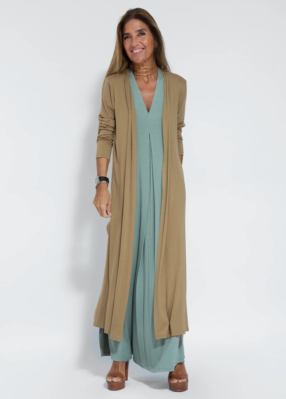 Elegantes Kleid-Weste-Set mit Schlankmachendem Schnitt für festliche Anlässe | R&B
