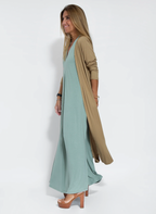 Elegantes Kleid-Weste-Set mit Schlankmachendem Schnitt für festliche Anlässe | R&B