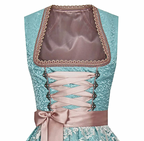 Einzigartiges Kleid mit Bluse und Schürze