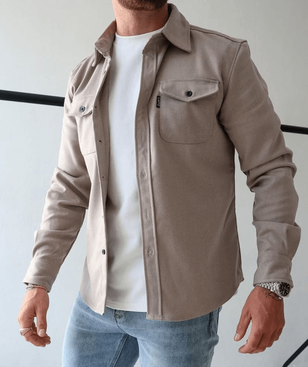 R&B | Modernes Herrenhemdjacke