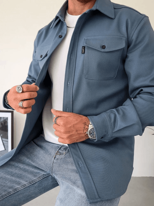 R&B | Modernes Herrenhemdjacke
