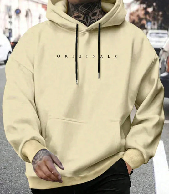 R&B - Streetwear Herbst Hoodie mit Kordelzug für Herren