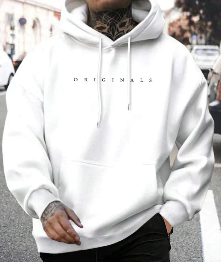 R&B - Streetwear Herbst Hoodie mit Kordelzug für Herren