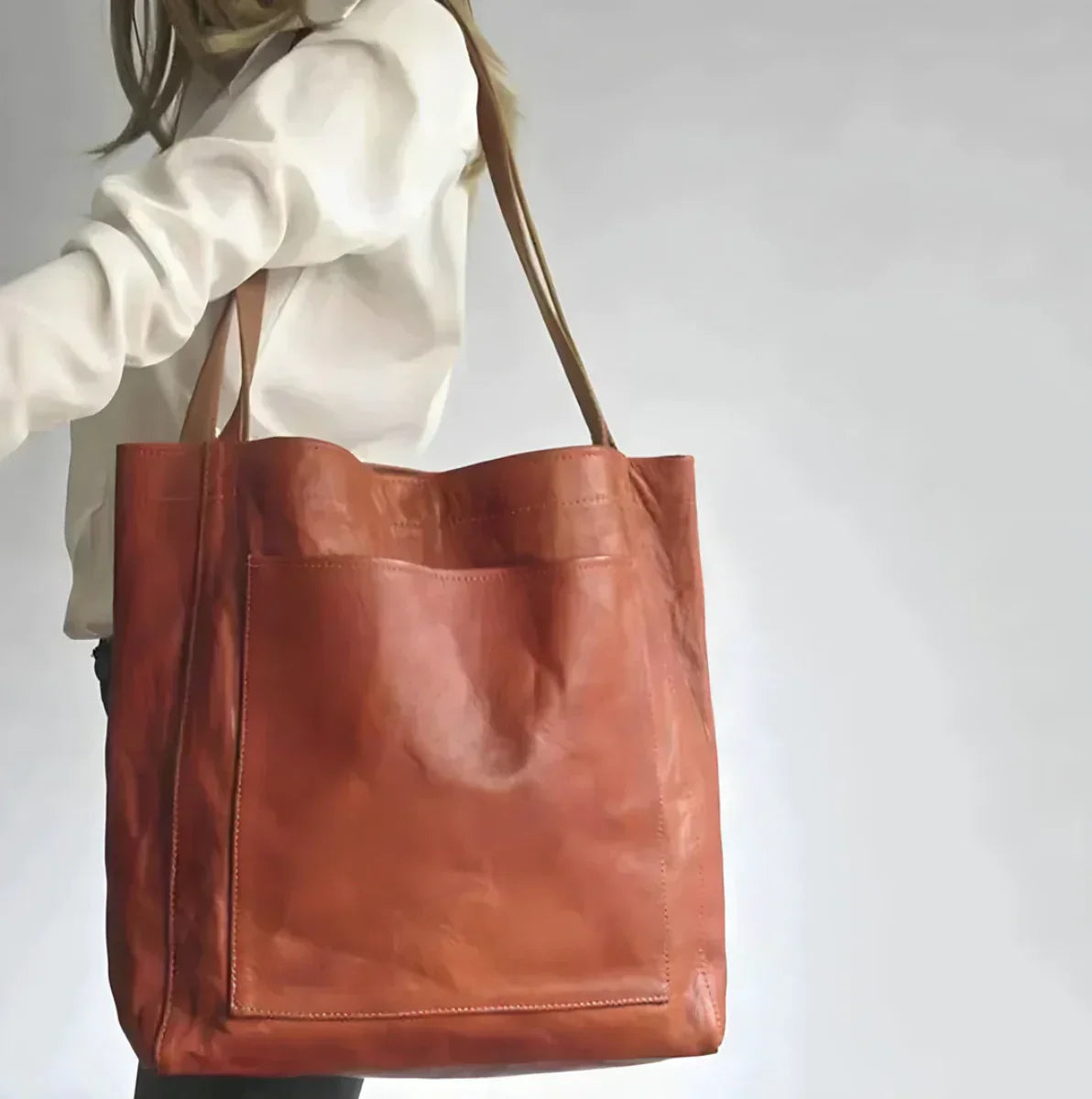 Handgemachte stilvolle tasche