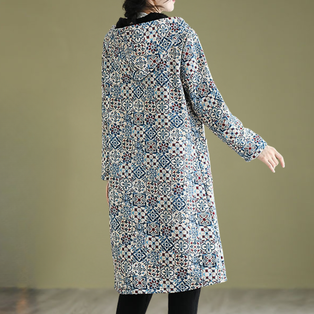 R&B | Elegante Winterjacke mit Kapuze für Damen