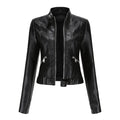 R&B | Kurze Bikerjacke für Frauen - Langarm
