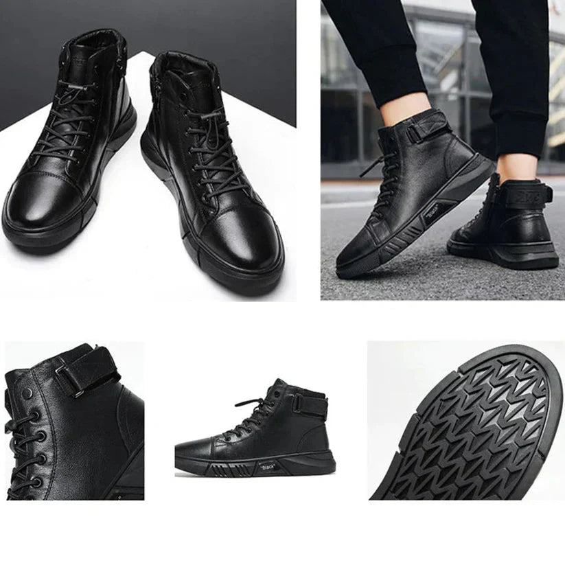 R&B | Schwarze warme Stiefel