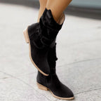 R&B | Hochhackige Stiefel mit Riemen