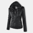 R&B | Stilvolle Motorradjacke mit Kapuze