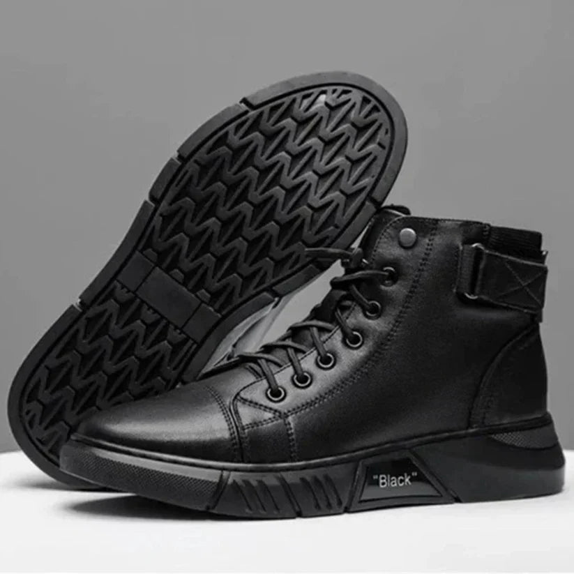 R&B | Schwarze warme Stiefel