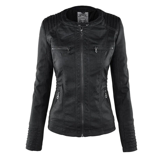 R&B | Stilvolle Motorradjacke mit Kapuze