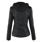 R&B | Stilvolle Motorradjacke mit Kapuze