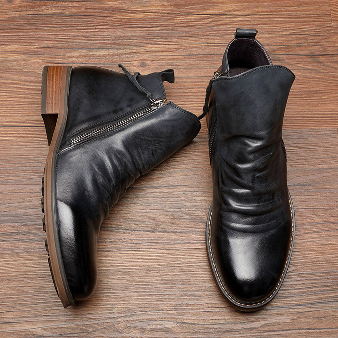 R&B - Lässige Herbst Stilvolle Stiefel mit Reißverschluss für Männer