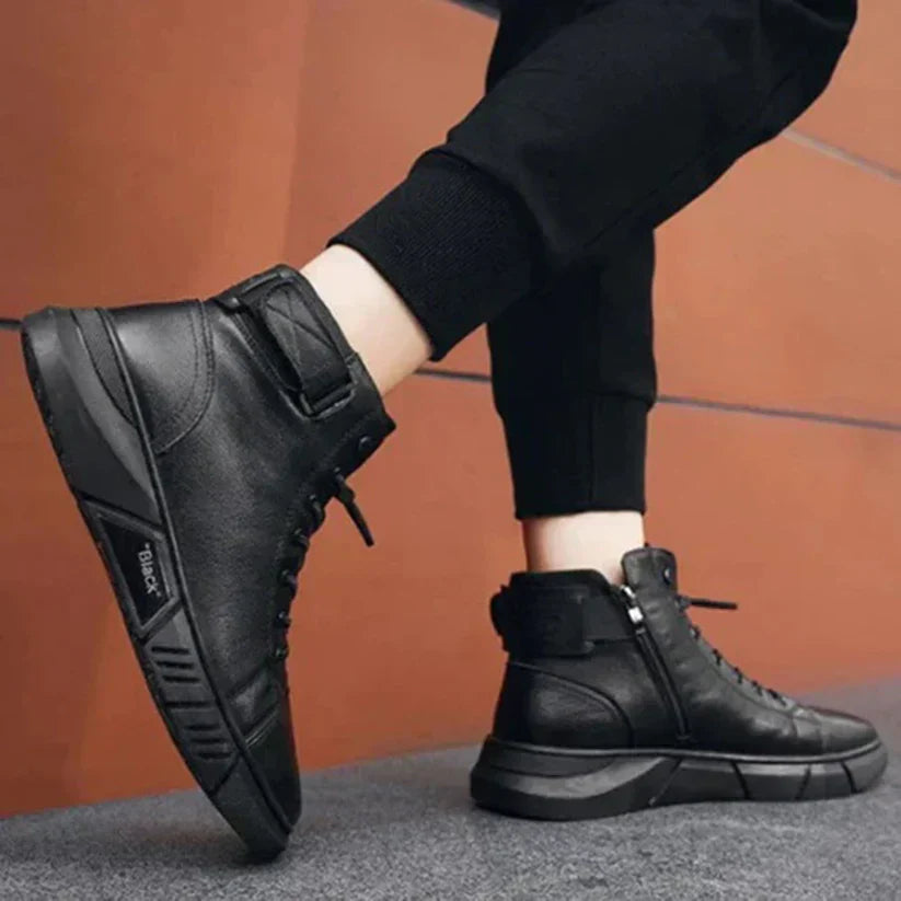 R&B | Schwarze warme Stiefel
