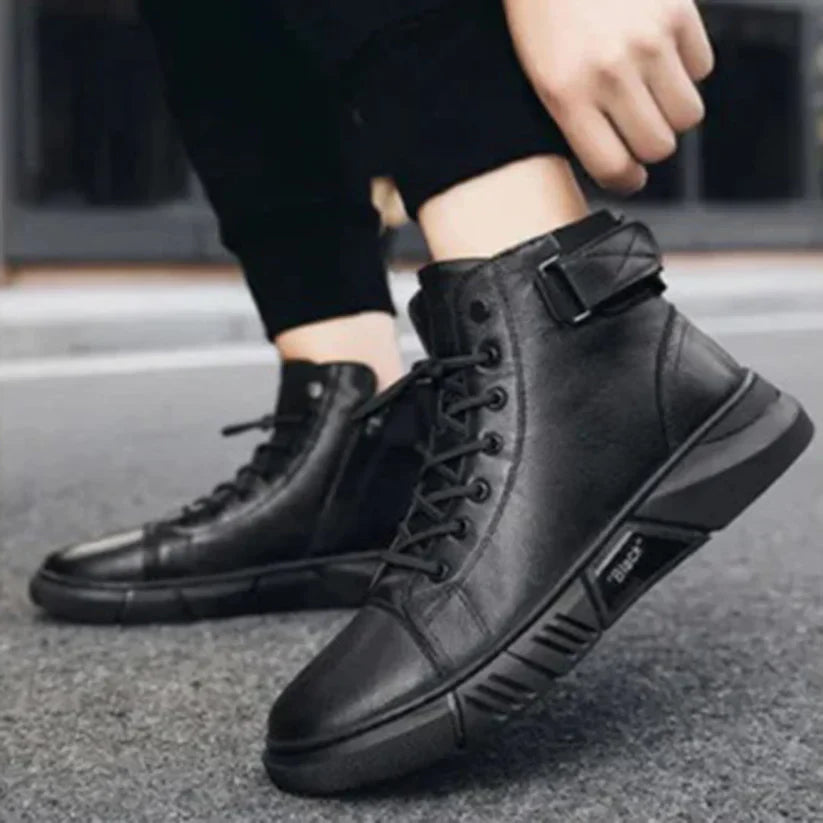 R&B | Schwarze warme Stiefel