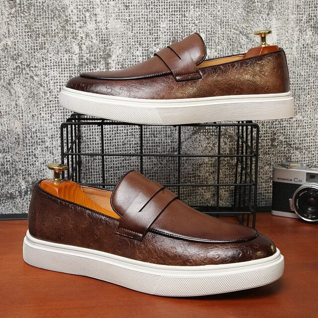 R&B Lässiger, Flacher Herren-Loafer