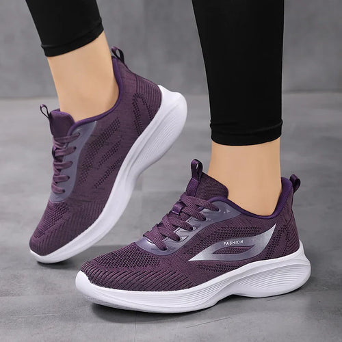 Elegante Lila DamenSneakers R&B